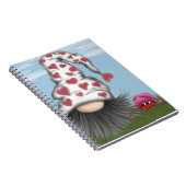 Niedlich Valentine Gnome Notizblock (Rechte Seite)