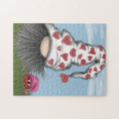 Niedlich Valentine Gnome Puzzle (Horizontal)