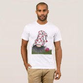 Niedlich Valentine Gnome T-Shirt (Vorne ganz)