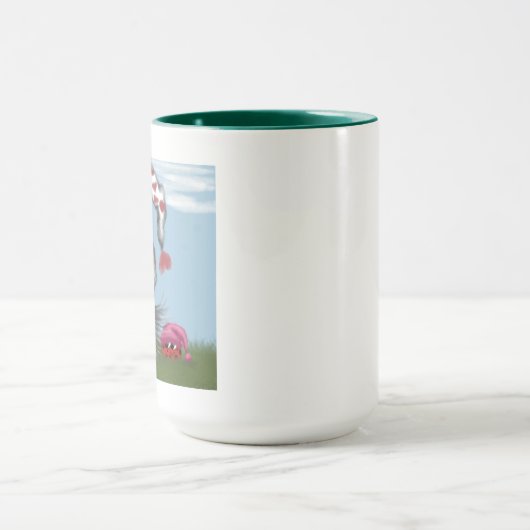 Niedlich Valentine Gnome Tasse (Zentrum)