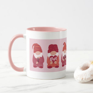 Niedlich Valentine Gnomes I Liebe You Art Tasse