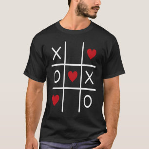 Niedlich Valentine Hearts Game Valentine's Day Rom T-Shirt