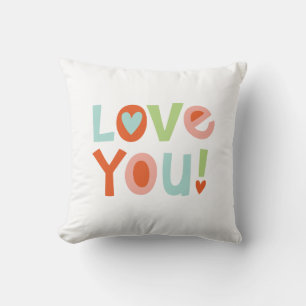 Niedlich Valentine I Liebe Sie Kissen werfen