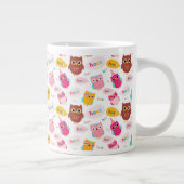 Niedlich Valentine Owls Jumbo-Tasse (Rechts)
