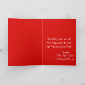 Niedlich Valentine Pandas Homeschool Card Karte (Innenseite)