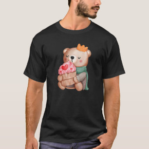 Niedlich Valentine Teddy Bear Pink Schönes Herz Cu T-Shirt