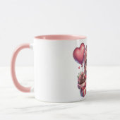 Niedlich Valentinstag-Anime Tasse (Links)