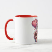 Niedlich Valentinstag-Anime Tasse (Links)