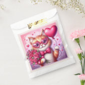 Niedlich Valentinstag Katze/Kätzchen Geschenktütchen (Versiegelt)