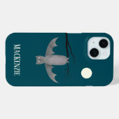 Niedlich Vampire Bat Personalisiert Case-Mate iPhone Hülle (Rückseite (Horizontal))