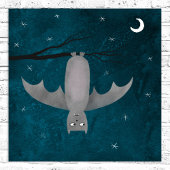 Niedlich Vampire Bat Poster