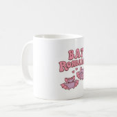 Niedlich Vampire Bats Funny Bat Romantik Kaffeetasse (Vorderseite Links)
