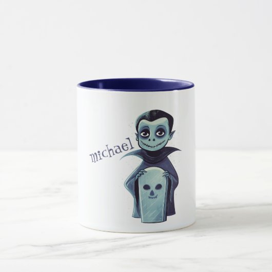 Niedlich Vampire Boy Tasse (Zentrum)