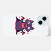 Niedlich Vampire Cat Case-Mate iPhone Hülle (Rückseite (Horizontal))