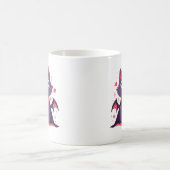 Niedlich Vampire Cat Kaffeetasse (Mittel)