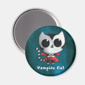 Niedlich Vampire Cat Magnet (Vorderseite/Rückseite)