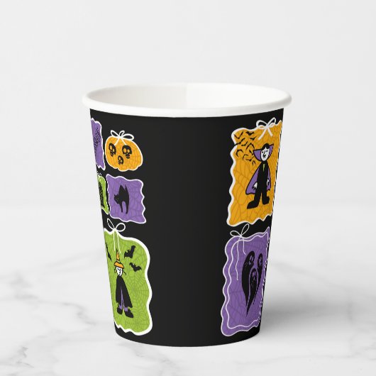 Niedlich Vampire Coquette Halloween Pappbecher (Links)