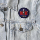 Niedlich Vampire/Dracula Button (Beispiel)