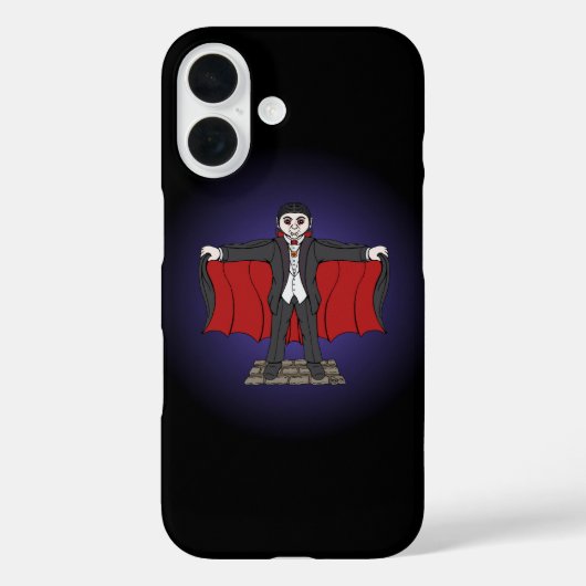 Niedlich Vampire/Dracula Case-Mate iPhone Hülle (Rückseite)