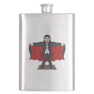 Niedlich Vampire/Dracula Flachmann