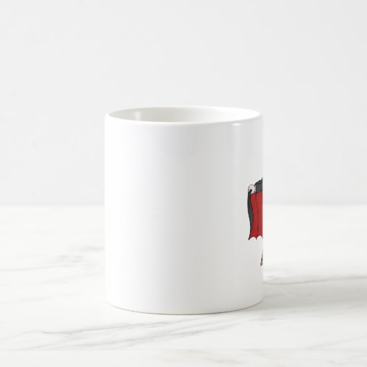 Niedlich Vampire/Dracula Kaffeetasse (Mittel)