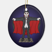 Niedlich Vampire/Dracula Keramikornament (Links)