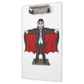 Niedlich Vampire/Dracula Klemmbrett (Links)
