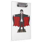 Niedlich Vampire/Dracula Klemmbrett (Rechts)