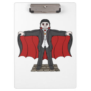 Niedlich Vampire/Dracula Klemmbrett