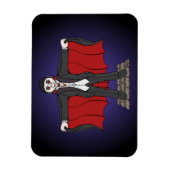 Niedlich Vampire/Dracula Magnet (Vertikal)
