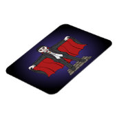 Niedlich Vampire/Dracula Magnet (Linke Seite)