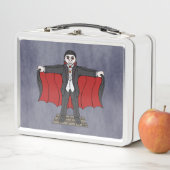 Niedlich Vampire/Dracula Metall Lunch Box (Beispiel)