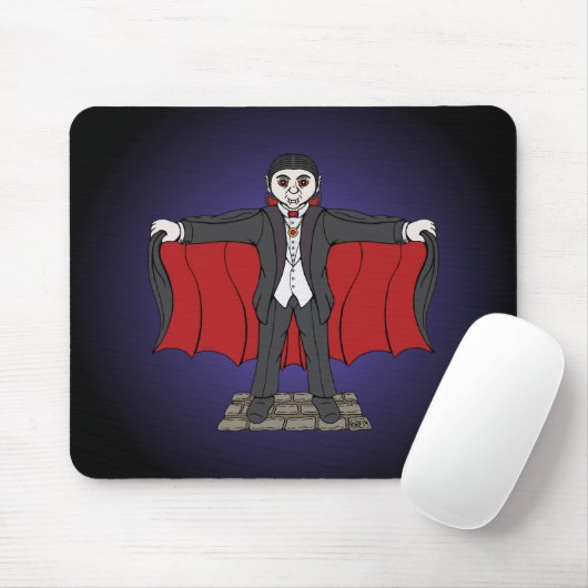 Niedlich Vampire/Dracula Mousepad (Mit Mouse)