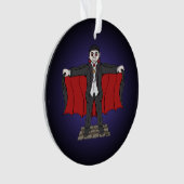 Niedlich Vampire/Dracula Ornament (Vorderseite)