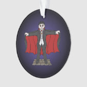 Niedlich Vampire/Dracula Ornament (Vorderseite)