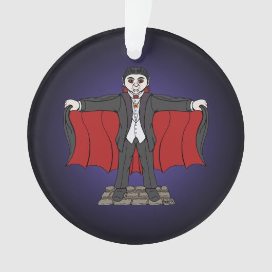 Niedlich Vampire/Dracula Ornament (Vorderseite)