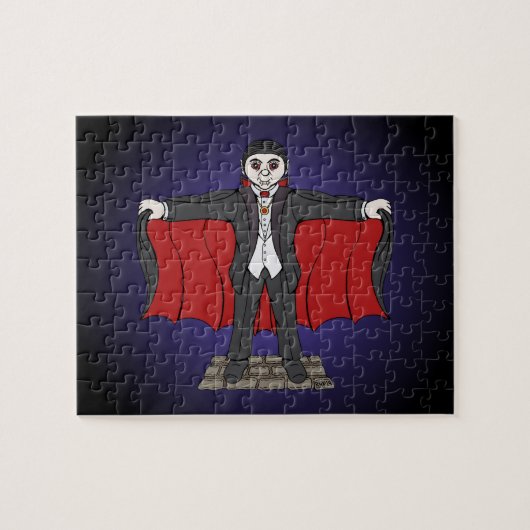 Niedlich Vampire/Dracula Puzzle (Horizontal)