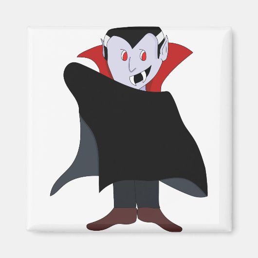 Niedlich Vampire Halloween-Kostüm Magnet (Vorne)