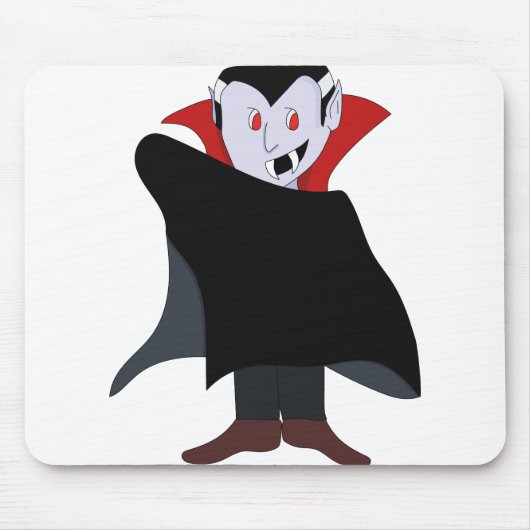 Niedlich Vampire Halloween-Kostüm Mousepad (Vorne)