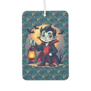 Niedlich Vampire mit Lantern Kawaii Halloween Autolufterfrischer