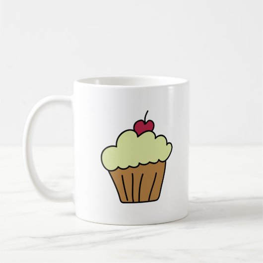 Niedlich Vanilla Cupcake Kaffeetasse (Links)