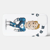 Niedlich Vector Cartoon Super Vater Case-Mate iPhone Hülle (Rückseite (Horizontal))