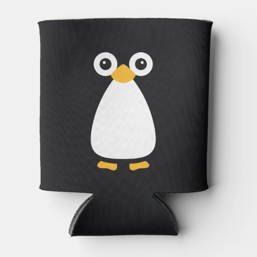 Niedlich Vector Penguin Dosenkühler (Vorderseite)