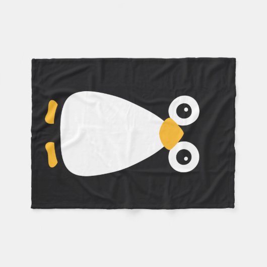 Niedlich Vector Penguin Fleecedecke (Vorderseite (Horizontal))