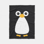 Niedlich Vector Penguin Fleecedecke (Vorderseite)
