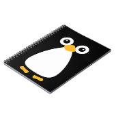 Niedlich Vector Penguin Notizblock (Linke Seite)
