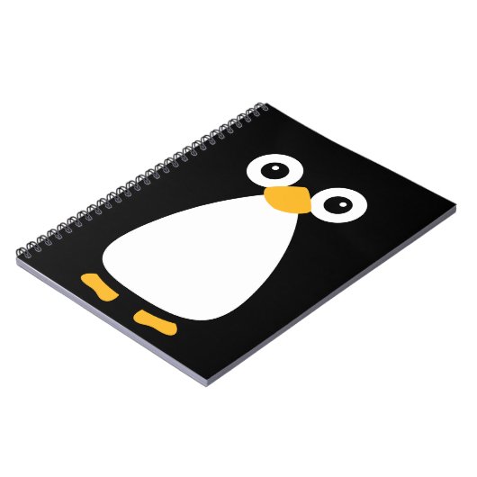 Niedlich Vector Penguin Notizblock (Linke Seite)