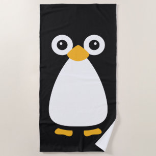 Niedlich Vector Penguin Strandtuch