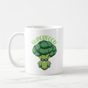 Niedlich Vegan gesund Superfood Funny Zitat Kaffee Kaffeetasse