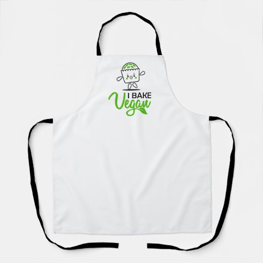 Niedlich Vegan Schürze (Vorderseite)